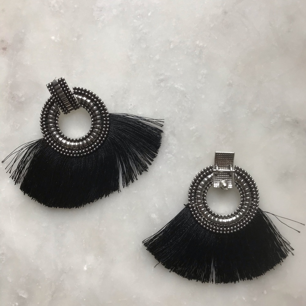 Vintage Tassel Earrings - Picture 4 of 5